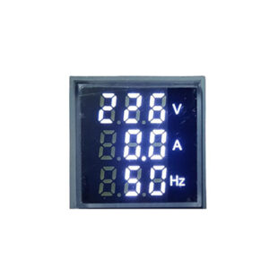 Voltmeter + Ammeter + Hertz meter