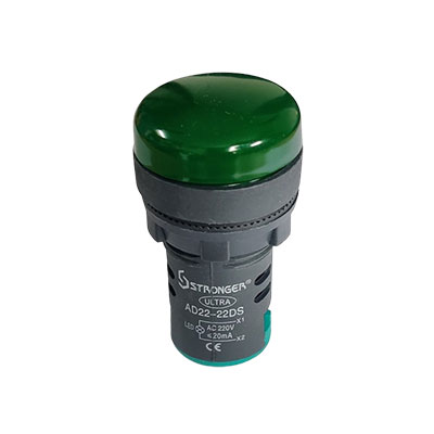 LED Indicator 22.5 mm green