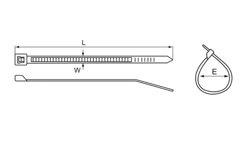 Cable Ties diagram