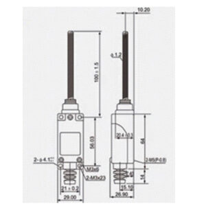 ST-8101H Limit Switch diagram