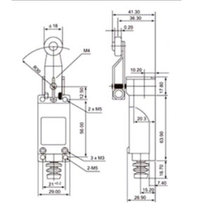 ST-8104H Limit Switch diagram