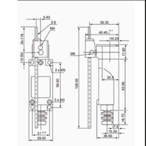 ST-8107H Limit Switch diagram