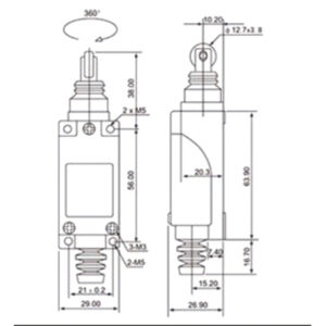 ST-8111H Limit Switch diagram