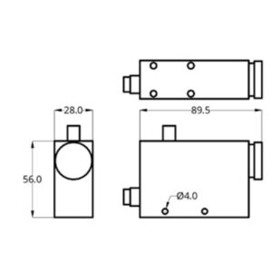 ST-BZJ211 Colour Mark Sensor diagram