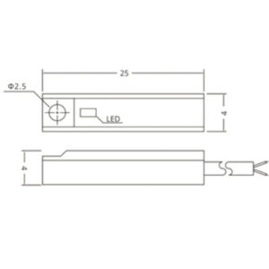 ST-CS1-G Magnetic Sensor diagram