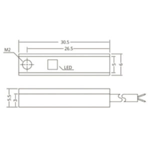 ST-D-Z73 Magnetic Sensor diagram