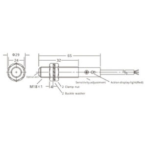 ST-G18-1AG Laser Sensor diagram