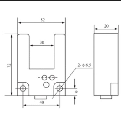 ST-G63 photo sensor Diagram