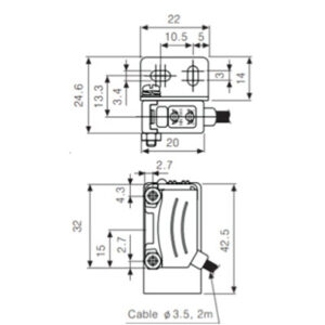 ST-J SERIES ALL photo sensor diagram