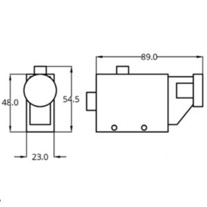 ST-KC22 Colour Mark Sensor Diagram