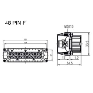 [ST-HDC-HE-048-1] -48PIN F