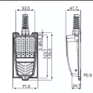 Foot Switch MD2 diagram